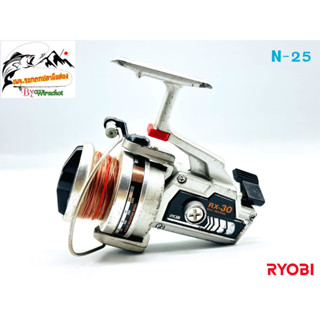 รอก รอกญี่ปุ่น รอกญี่ปุ่นมือ2 รอกตกปลา RYOBI RX-30 (N-25) ญี่ปุ่นมือสอง รอกตกปลาหน้าดิน รอกสปิน รอกวินเทจ รอกสะสม รอกโบร