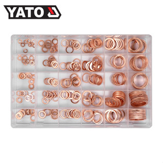 YATO YT-06872 ชุดแหวนทองแดง 300 ตัวชุด (Ø 9 - 36 mm)