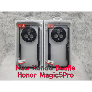 Huawei Honor Magic 5 Pro XUNDD Beatle Series แบบขอบแข็ง-หลังแข็งแบบใส เคสกันกระแทก คลุมกล้อง (ของแท้100%)