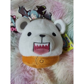 หายาก Banpresto ❤️ One Piece EKororin Plush Gamaguchi (Bepo) ❤️ กระเป๋าป๊อกแป๊ก หมีส้ม เบโปะ Bepo จากเรื่อง วันพีช ❤️