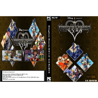 แผ่นเกมส์ PC Kingdom Hearts HD 1.5 + 2.5 ReMIX (11DVD)