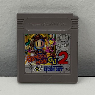 ตลับแท้ [GB] [0210] Bomberman GB 2 (Japan) (DMG-AB2J) Gameboy Game Boy Original เกมบอย