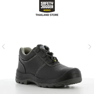 [ ลิขสิทธิ์แท้พร้อมส่ง ]  Safety Jogger รองเท้าเซฟตี้หุ้มส้น หัวเหล็ก รุ่น BESTRUN สีดำ