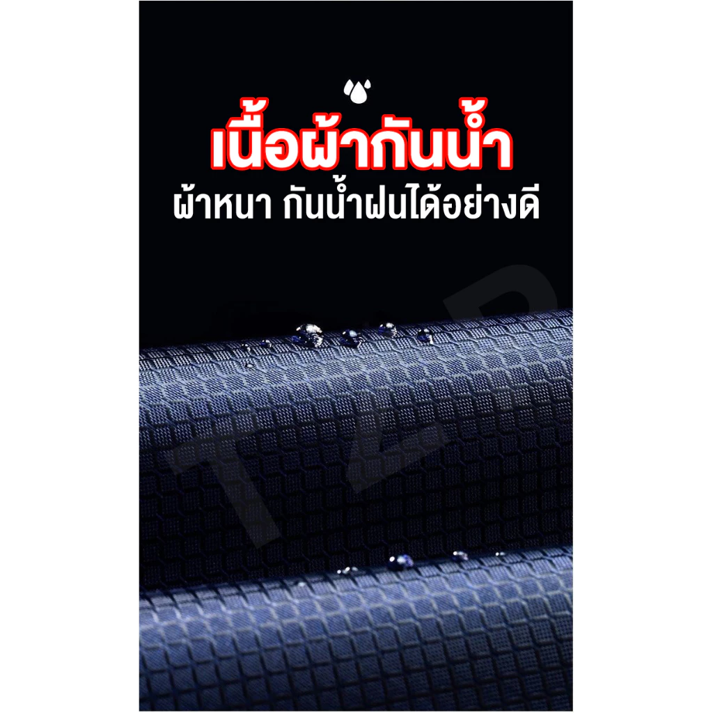 ELIYA ชุดกันฝนมอเตอร์ไซค์ หนา แฟชั่น พร้อมส่ง thumbnail 10