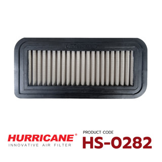 HURRICANE กรองอากาศสแตนเลสสตีล เฮอร์ริเคน รุ่น HS-0282 Subaru R1,R2