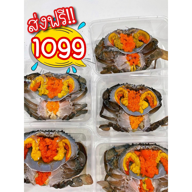 เซ็ตปูไข่ดองล้วนๆส่งฟรีทั่วประเทศ ไซส์ M 5กล่อง