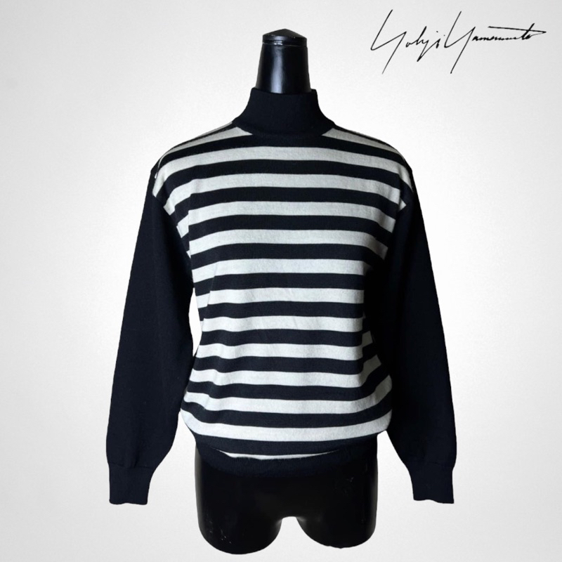 ❤️Yohji Yamamoto Y'S Sweater Black White