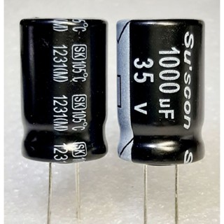 Suscon SK 1000uf 35v 105°C  capacitor ตัวเก็บประจุ คาปาซิเตอร์