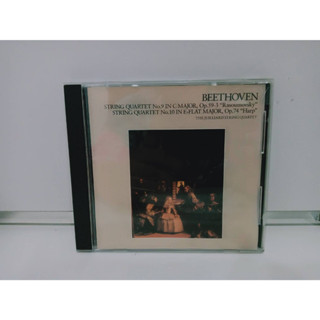 1 CD MUSIC ซีดีเพลงสากลBEETHOVEN STRING QUARTETS Nos.9 &amp; 10 JUILLIARD SO FOCA 360   (K6E65)