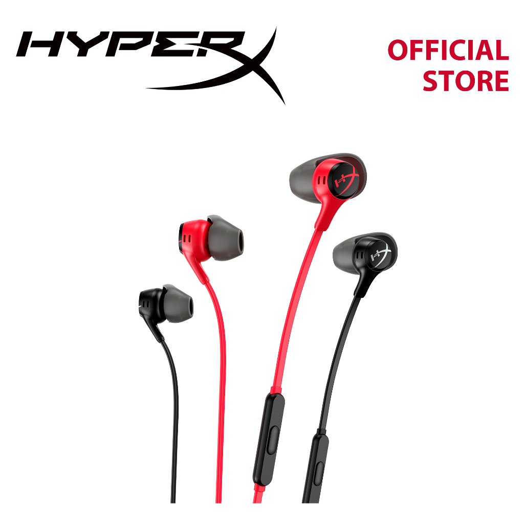 หูฟังเกม HyperX Cloud Earbuds Gaming Headset ขั้ว LPlug แบบ AUX 3.5