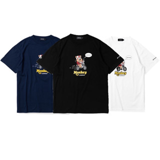 CARNIVAL X HONDA MONKEY  BERNIE RIDING T-SHIRT