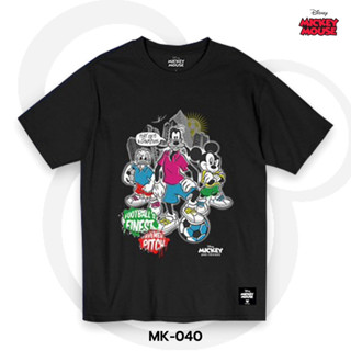 Power 7 Shop เสื้อยืดการ์ตูน มิกกี้เมาส์ ลิขสิทธ์แท้ DISNEY  (MK-040)