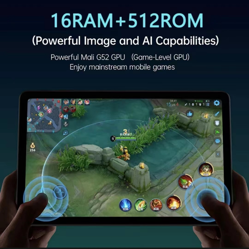 ซื้อ 1 แถม 6 ???? 2024 11.6 นิ้ว HD แท็บเล็ตพีซี RAM 16GB + ROM512GB ...