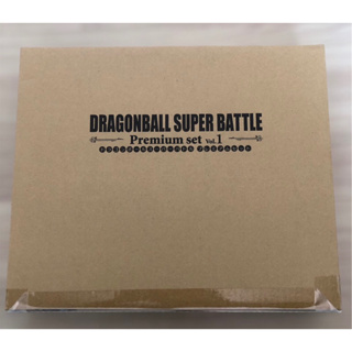 CARDDASS DRAGON BALL SUPER BATTLE Premium set Vol.1