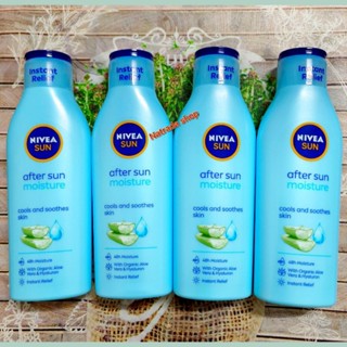 Nivea Sun After Sun Moisture 200 ml นีวียซัน อาฟเตอร์ซัน(ของแท้ฉลากไทย)