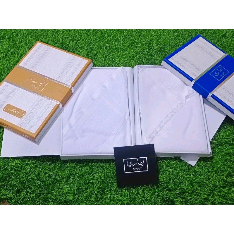 ผ้าสระบั่น ผ้าโพกหัว ivary (إيفاري)