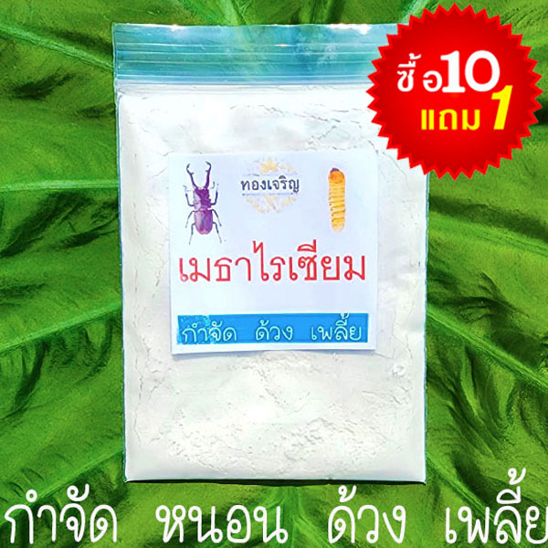 เมธาไรเซียม บิวเวอร์เรีย "มีของแถม" ถูกที่สุด10บ. เมธาไรเซียม บิวเวอร์เรีย10กรัม-50กรัม วัสดุปลูก กำจัดหนอนด้วง เพลี้ย