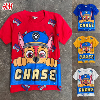 มีเก็บปลายทาง‼️งานป้าย เสื้อยืดเด็ก เสื้อคอกลม เจ้าตูบสี่ขา Paw Patrol