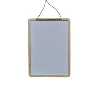 กระดานไวท์บอร์ดขอบไม้แบบแขวนขยาด28×40x1cm.