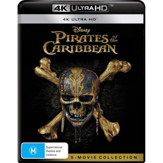 [Pre-Order] Pirates of the Caribbean 5 Movies 4K Collection แท้