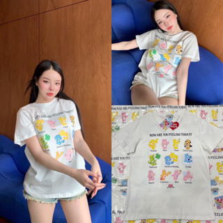 (VL)Care Bears Tee • เสื้อยืดน้องหมีสุดคิ้วท์ คอลใหม่ลายน่ารักมากกๆ ตัวนี้เนื้อผ้าดี ทรงสวย ต้องมีนะค้า