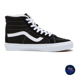 [ของแท้ ส่งฟรี PRE-ORDER] VANS SK8-HI REISSUE ZIP SHERPA BLK/MAR