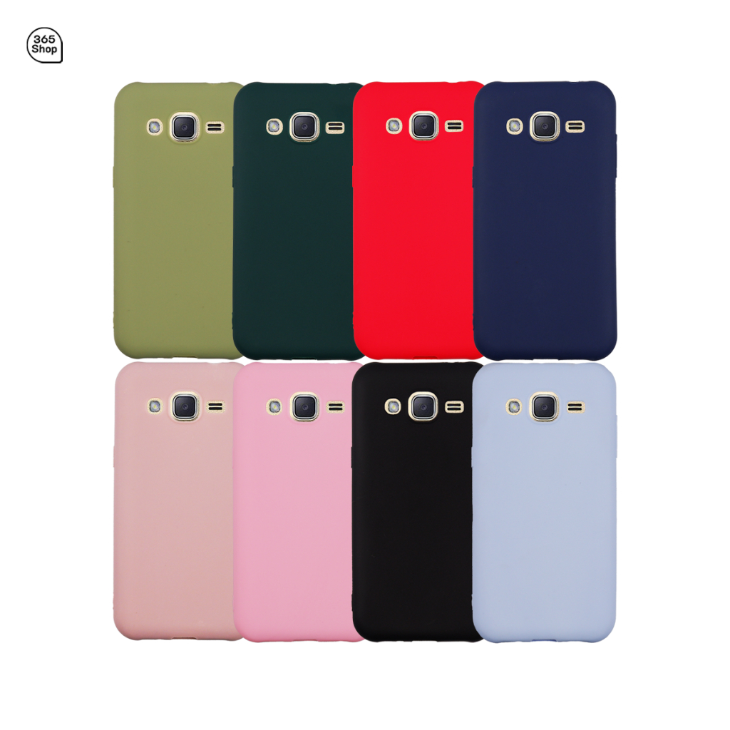 เคส Samsung Galaxy J2 J2 2015 J200 เคสซิลิโคนนิ่ม สีพาสเทลa TPU บาง