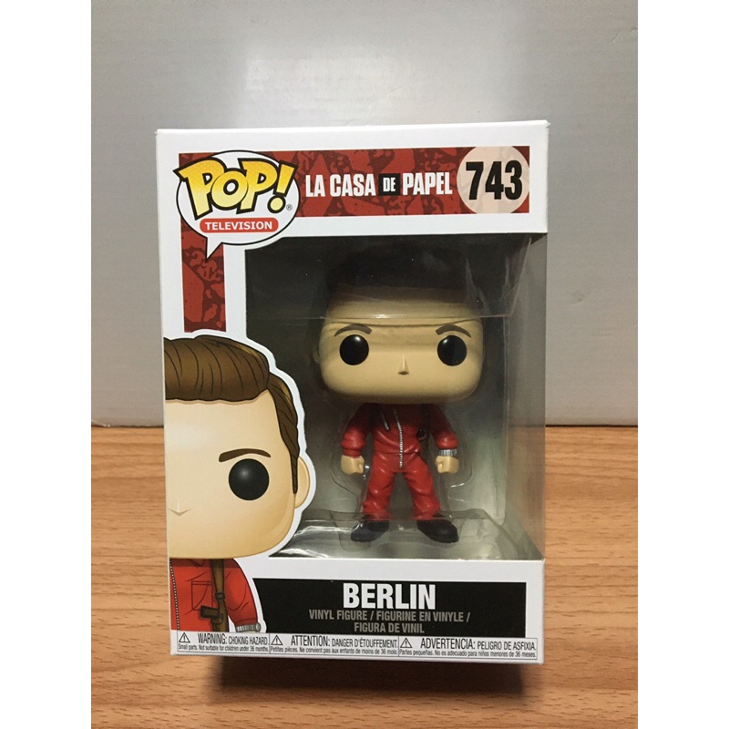 Funko Pop! Television Netflix TV Series La Casa De Papel Money Heist Berlin 743