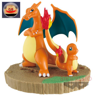 [ส่งตรงจากญี่ปุ่น] ฟิกเกอร์ Bandai Sprits Pokemon Look At The Tail Charmander &amp; Charizard