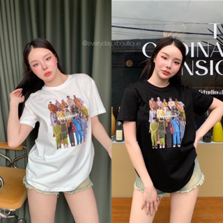 Opportonity t-shirt🔥(320฿ฟรีส่ง) เสื้อยืดแบรนด์ดังสุดชิค คอลเลคชั่นใหม่ งานชนช็อปเลยค้า ดีเทลสกรีนลายด้านหน้า valen