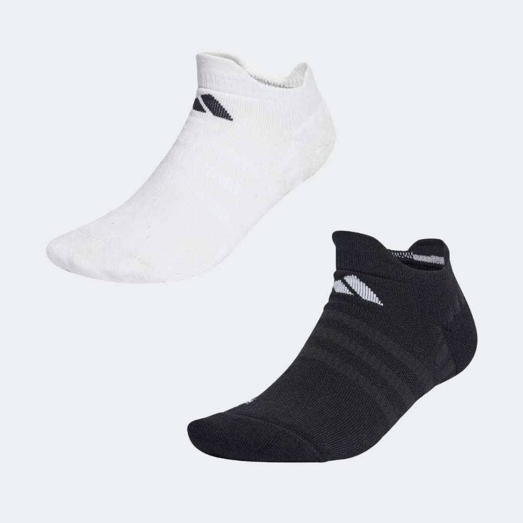 Adidas ถุงเท้าเทนนิส Tennis Low-Cut Cushioned Socks 1 Pair (2สี)