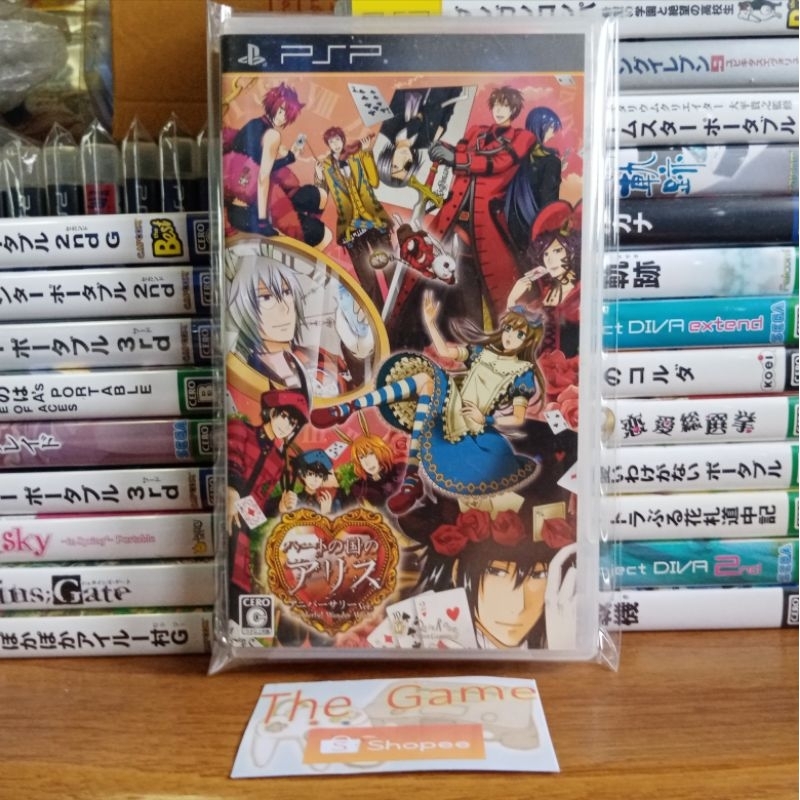 (PSP)​ เเผ่น​เกมส์​ PSP​ Anniversary no Kuni no Alice ZONE​2