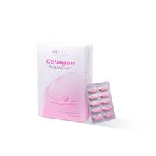 Nuvite Collagen peptide Triple C  (60 แคปซูล ) นูไวท์คอลลาเจน  อาหารเสริมคอลลาเจน เปปไทด์  คอลลาเจนน