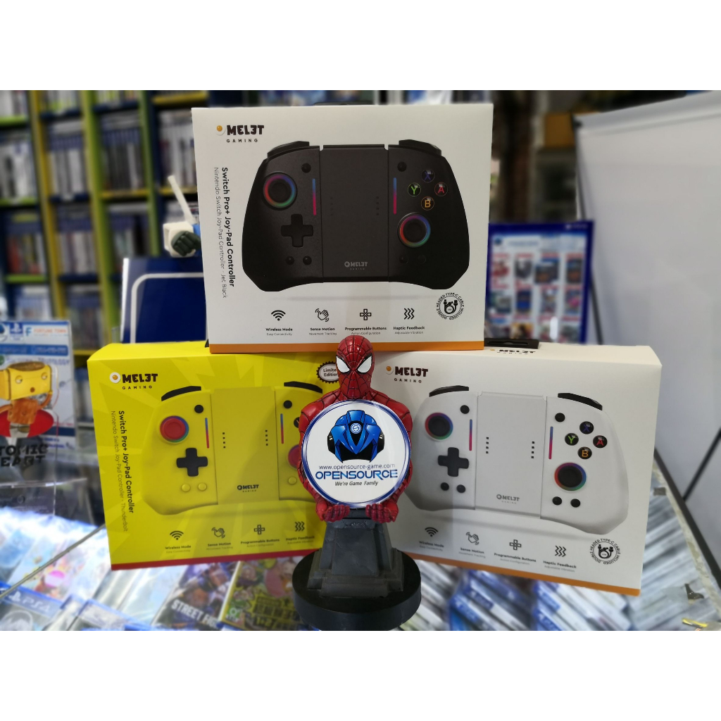 [ใส่แล้วจับได้มั่นแน่นอน-พร้อมส่ง]Nintendo: OMELET Gaming for Nitnendo Switch - Pro+ Joy-Pad Controller (Original)