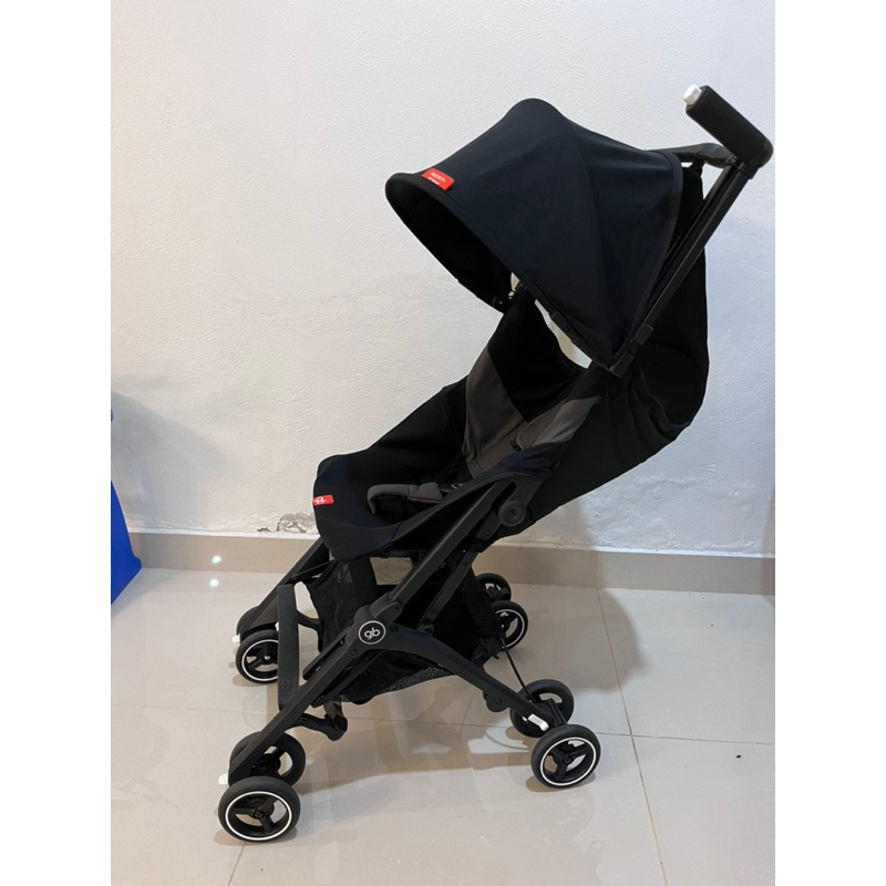 ✈️รถเข็นเด็กพับเล็กขึ้นเครื่อง GB pockit+ all terrain มือสอง สภาพสวย รถเข็นพับเล็ก รถเข็นพับ รถเข็นพ