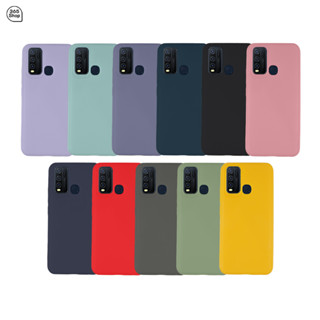 เคส Vivo Y30 Y50 vivo 1935 Vivo 1938 เคสซิลิโคนนิ่ม กันกล้อง สีพาสเทล TPU หนา