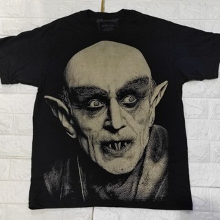 เสื้อยืดหนังสยองขวัญ คลาสสิคเรื่อง Nosferatu งาน ดาบแดงMexico หายากมากๆ ทำน้อยมาก