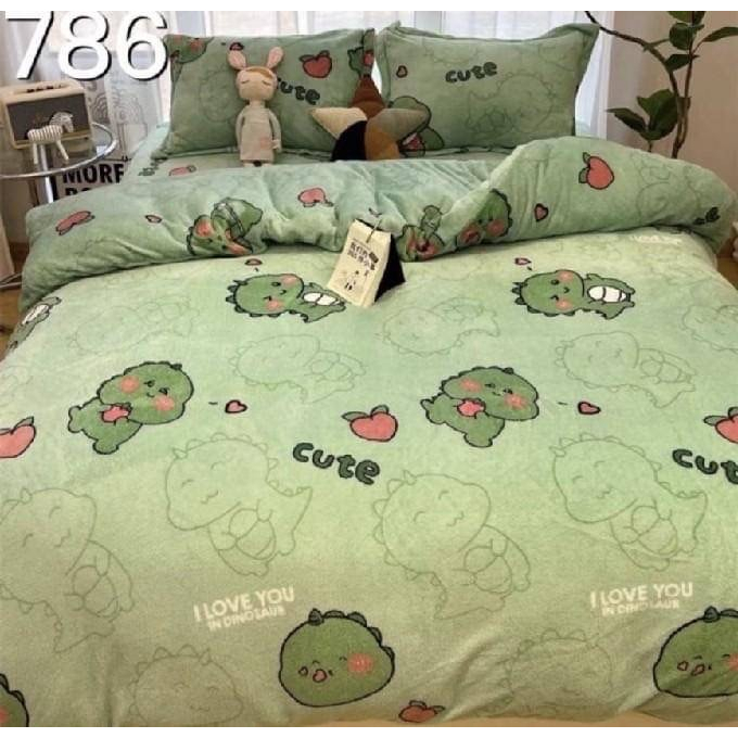 ลายสัตว์ ชุดผ้าปูที่นอน ขนาด 3.5/5/6 ฟุต