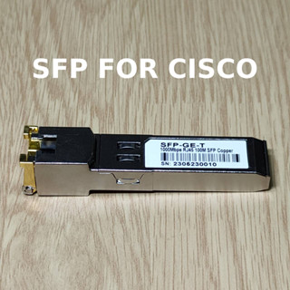 SFP FOR CISCO MGBT1 1.0G. Base-T RJ45 COPPER.