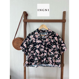 INGNI x cotton ลายดอกสวย อก 42 ยาว 20 Code : 475(6)