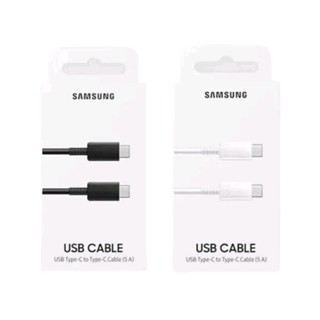 สายชาร์จ Samsung TypeC​ TO TypeC 5A ของแท้ ชาร์จด่วน ชาร์จเร็ว C To C รองรับหัวชาร์จ 25W และ 45W ตัวใหม่ล่าสุด