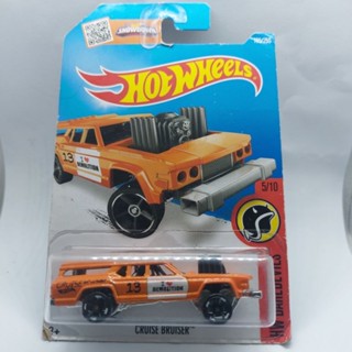 รถเหล็ก Hotwheels CRUISE BRUISER สีส้ม (ib40)