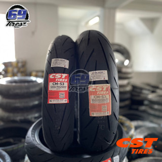 [CST] ยาง CST รุ่น CM-S3 สำหรับรถพิกัด 500cc ขึ้นไป ยางสำหรับSuperSport