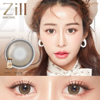 Zill brown คอนแทคเลนส์ (Mayalens ค่าอมน้ำ 55%)