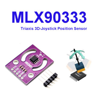 MLX90333 Triaxis 3D-Joystick Position Sensor