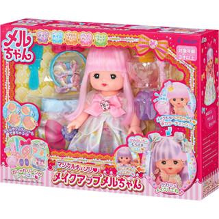 Mellchan  Magical Change Doll Set, Makeup Mell-chan