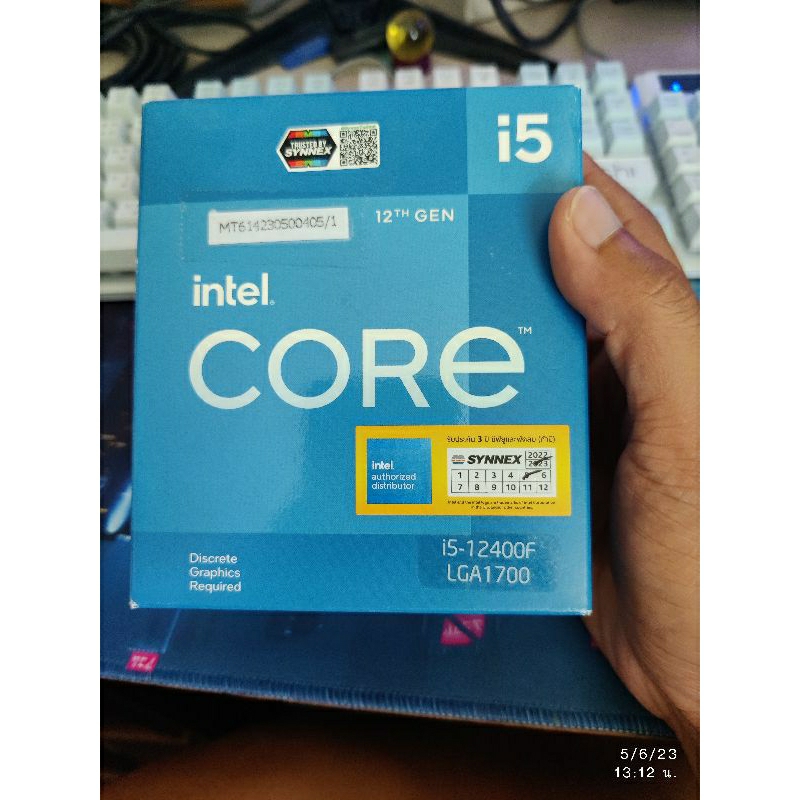 cpu intel i5 12400f มือสอง