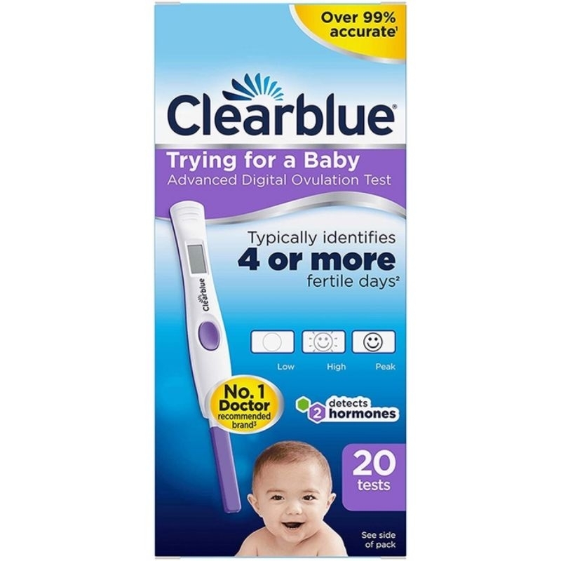CLEARBLUE ที่ทดสอบไข่ตก (เฉพาะตัวเทส สำหรับคนมีเครื่องวัด)