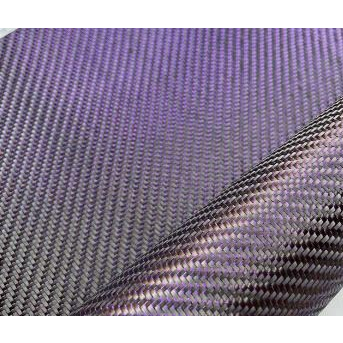 ผ้าคาร์บอนแท้  เคฟล่าคาบอน Aluminized gritter สีดำม่วงเงา แสงโอปอล พรีเมีียม ลาย2,carbon gritter violet มีหลายขนาด