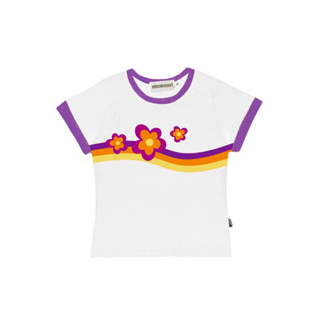 vgh rainbow flower tee